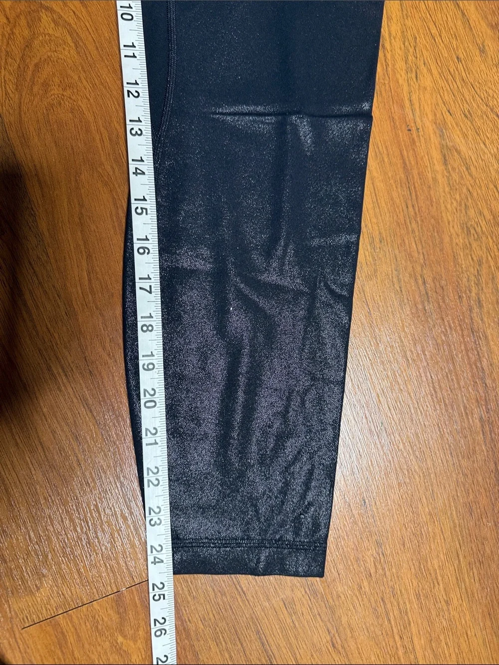 lululemon athletica Shimmery Black High-Rise Leggings